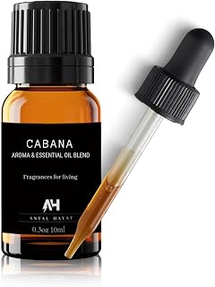 Hotel Scent Oil Inspired by The Ritz Carlton Hotel - Essential Oils for Humidifiers and Waterless Diffusers - Antal Hayat Diffuser Oil - Hotel Scents for Home (0.34, Cabana)