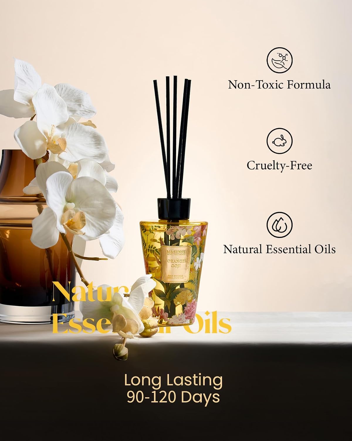 M&SENSE Reed Diffuser Set
