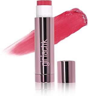 Girlactik Jello Gloss Lip Balm - Original Lip Care with Vitamin E, Aloe Vera, Avocado and Apricot Kernel Oil for Hydrating, Moisturizing Lip Balm with Glossy, Smooth, 4.5 g / 0.15 oz (Magnolia)
