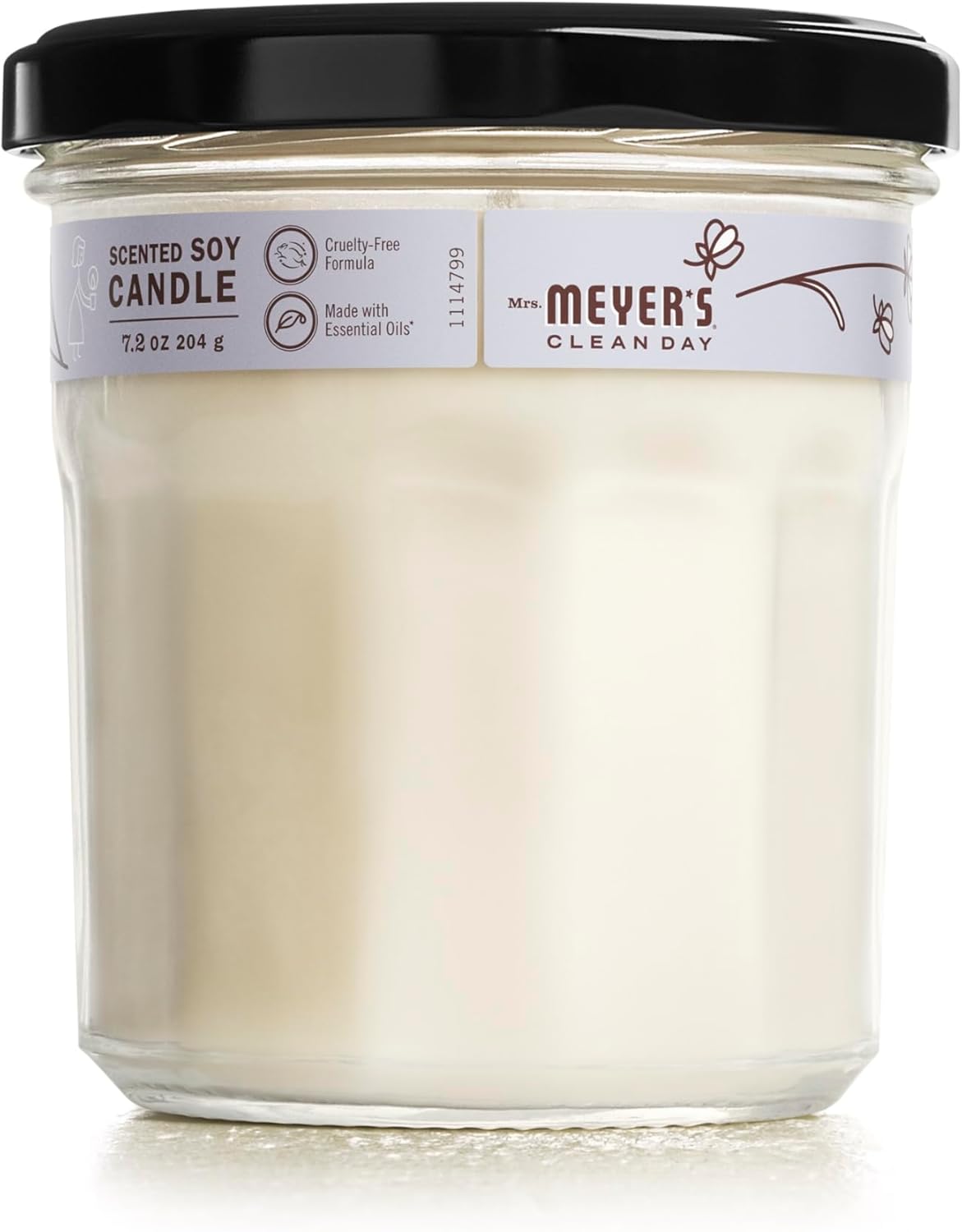 Mrs. Meyer's Clean Day, Soy Candle Lavender, 7.2 Ounce