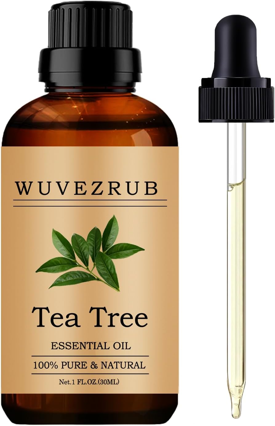 Tea Tree Essential Oil, 30ML 100% Pure and Natural, for Aromatherapy Diffuser - Tea Tree /1 Fl Oz