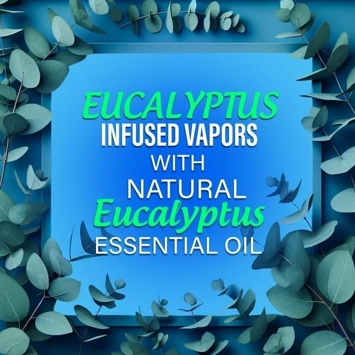 Equate Vapor Shower Tablets, Eucalyptus & Menthol Scent, Non-Medicated Aromatherapy Steamers with Essential Oils, 5 Count
