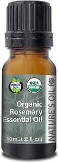 Best Rosemary Essential Oil Pure Certified Organic Therapeutic Grade 10ml