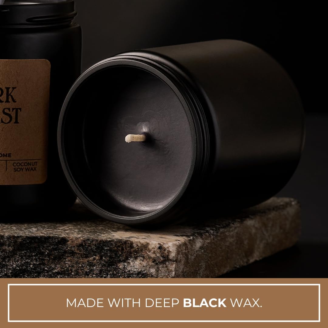 9oz Scented Candle for Men, Coffee Scented, Men Scented Candle, Long Lasting Masculine Scents, Natural Coconut Jar Candle for Home, Bachelor Pad Decor, The Perfect Mens Gift