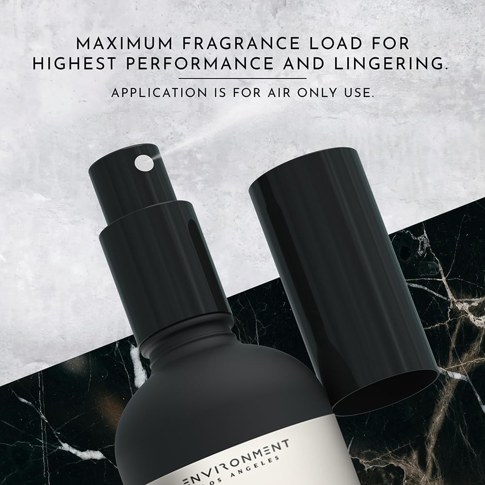 ENVIRONMENT Inspired by 5-Star Resort WSTN Room Spray, 100ml Air Freshener (White Tea | Cedar | Aloe Vera) Home Fragrance Accessories, Room Perfume, Room Deodorizer, Vegan & Cruelty-Free