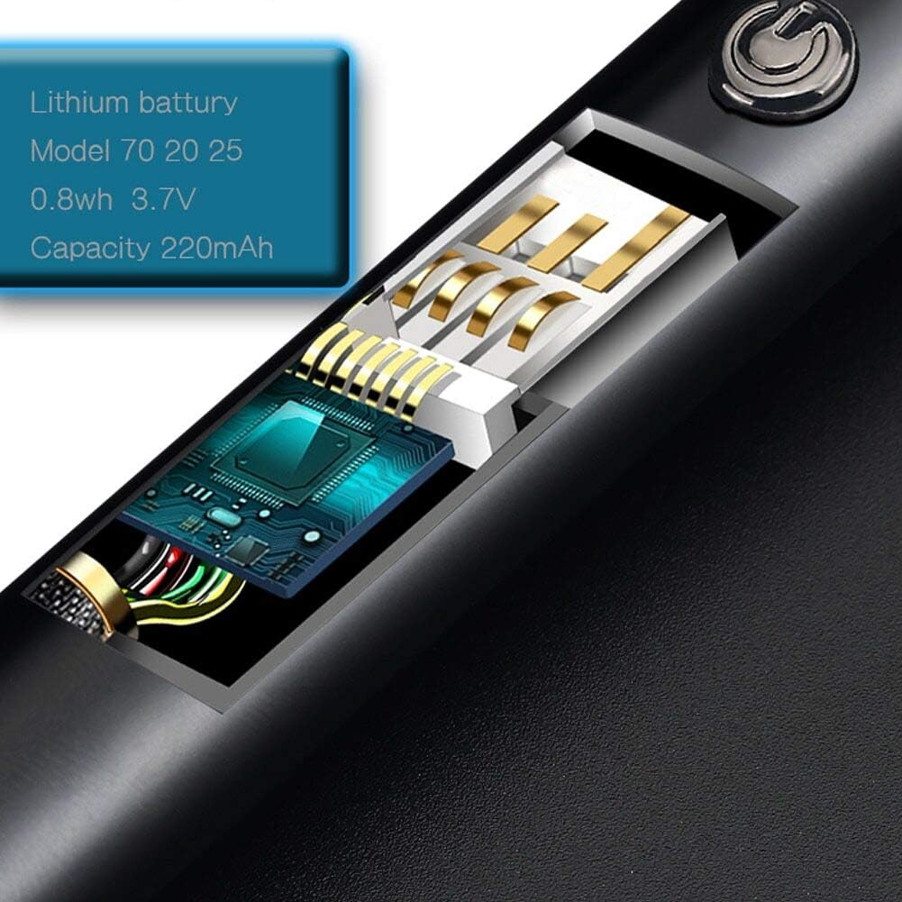 Electric Arc Grill Lighter USB Rechargeable with Flexible Neck - Windproof Fire Starter Great for Grills, Candles & Campfires