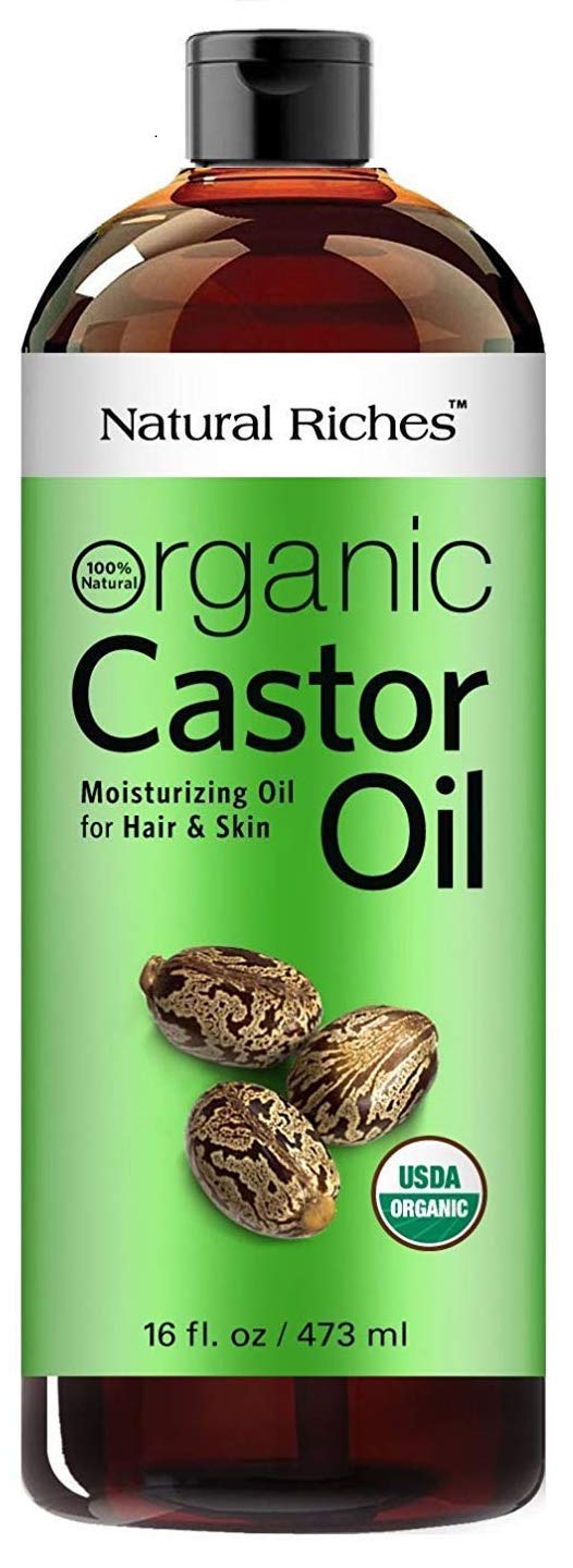 Natural Riches Organic Castor Oil - Cold Pressed