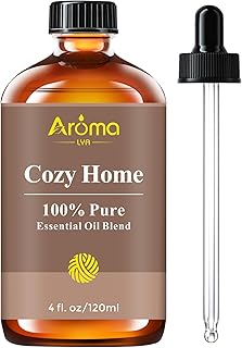 Cozy Home — A 100% Pure Essential Oil Blend Warm-Woods Blend that Makes Your Space Feel Instantly Inviting, Relaxed, and Lived-in—Never Sleepy