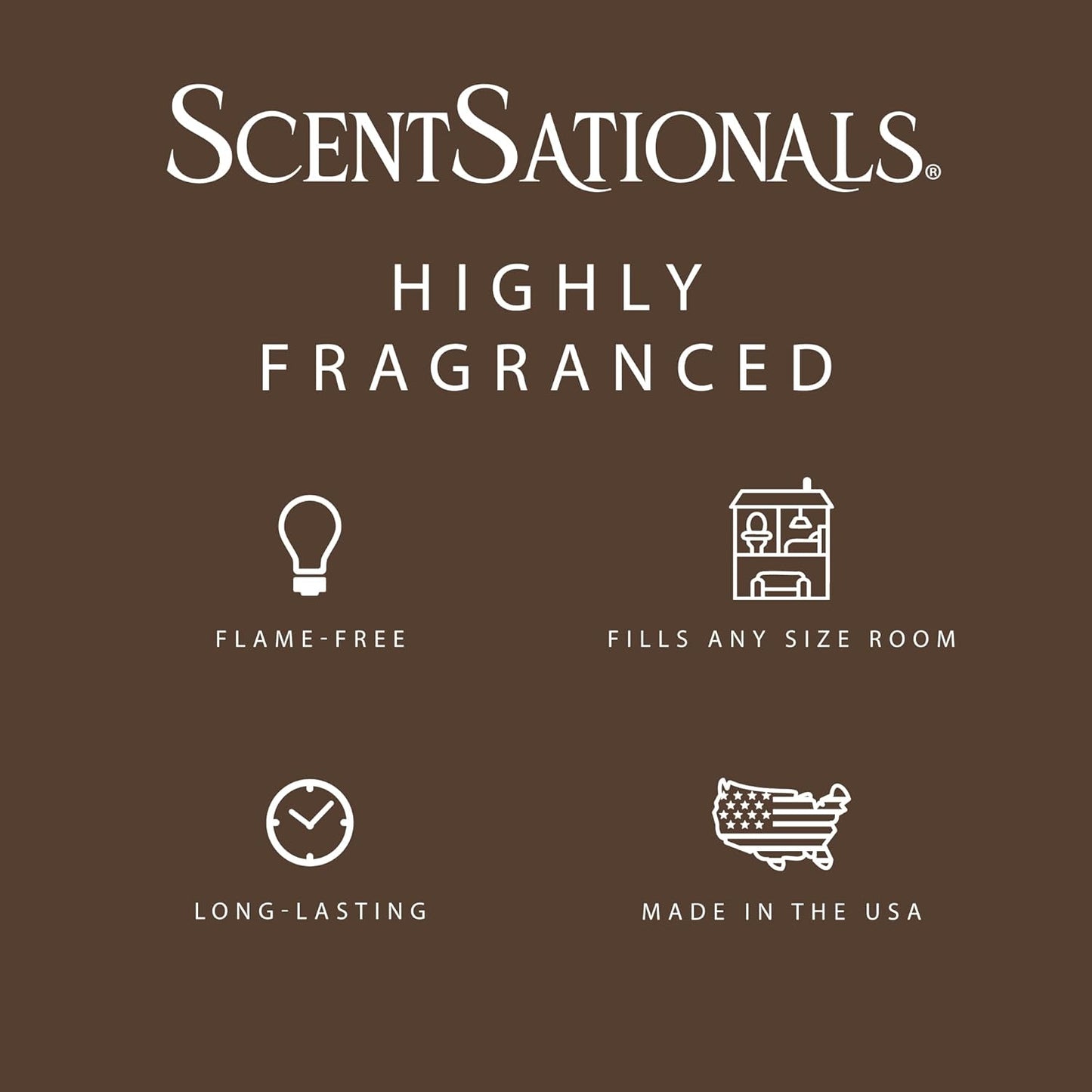 Scentsationals Feelin' Cozy Scented Wax Melts - Cashmere, Jasmine, & Vanilla Bourbon, 10oz (24 Cubes)