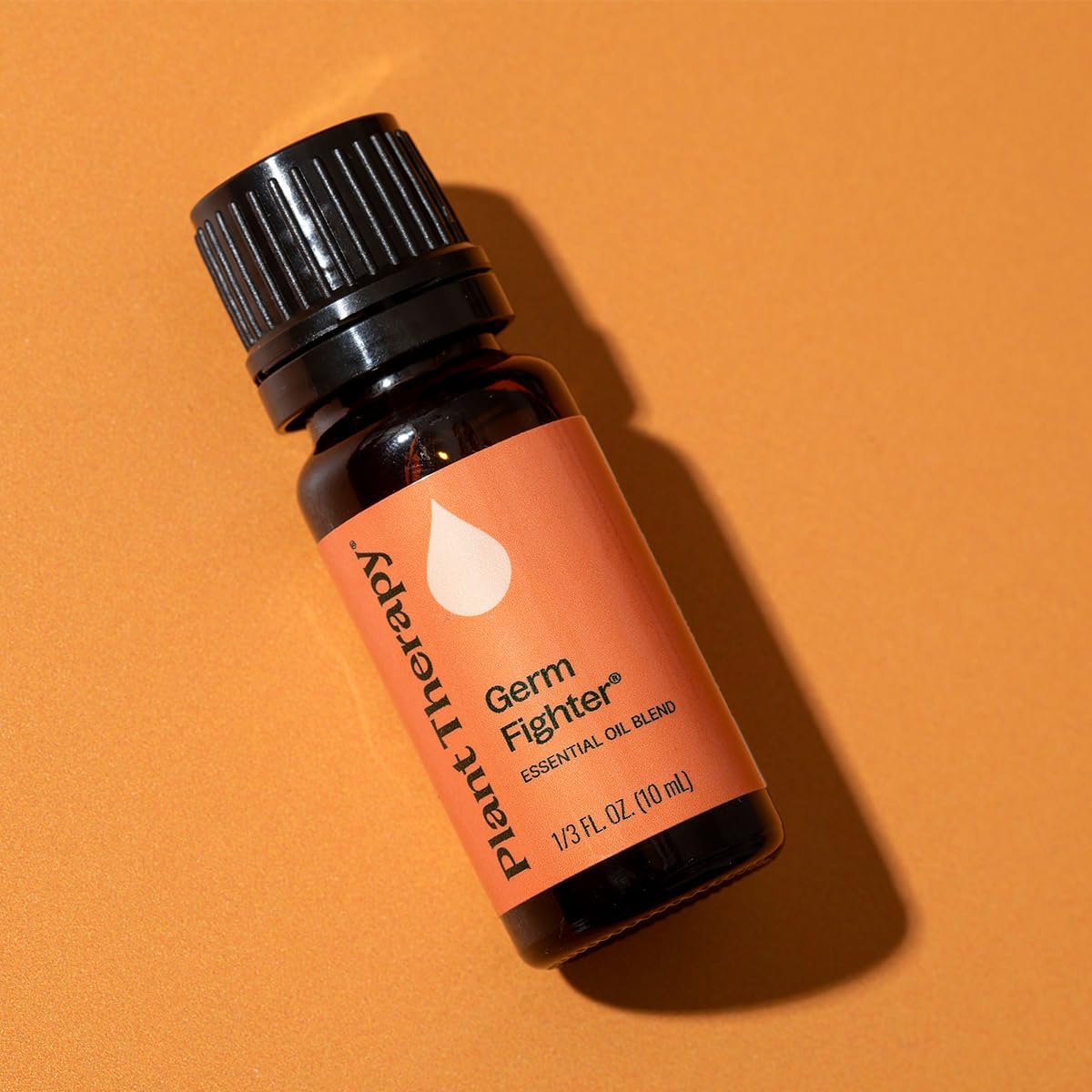 Plant Therapy Germ Fighter Essential Oil Blend Pure, Natural Aromatherapy, for Diffusion & Topical Use, DIY Multi-Surface Cleaner, Hand Cleanser, Home or Office Use, Therapeutic Grade 10 mL (1/3 oz)