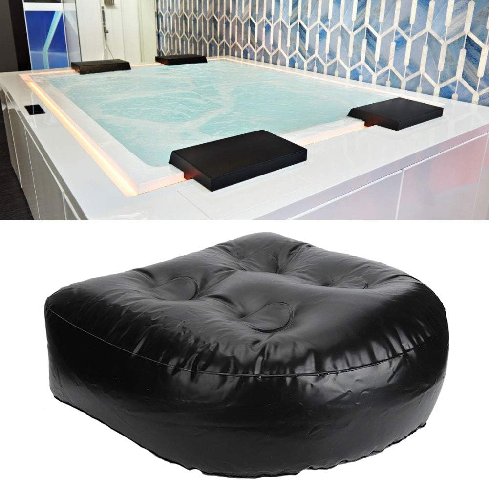 Spa Cushion, Back Pad Spa Cushion, Waterproof Inflatable Bathtub Pillow, Bath Seat Cushion for All Spas and Hot Tubs