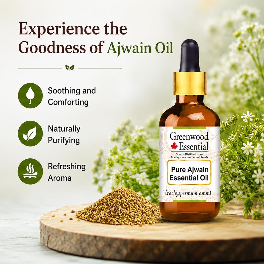 Greenwood Essential Pure Cedarwood Essential Oil (Juniperus virginiana) with Glass Dropper Steam Distilled 10ml (0.33 oz)