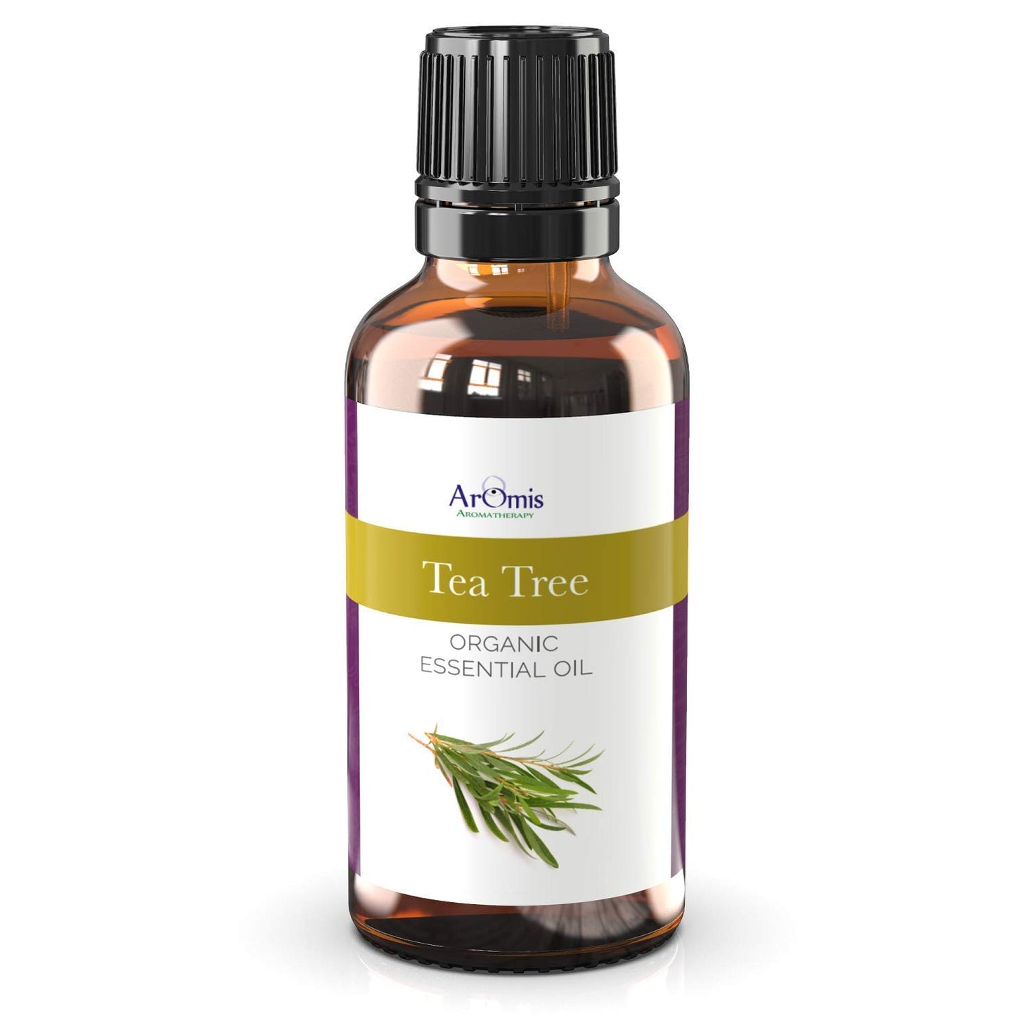 ArOmis Organic Tea Tree Essential Oil - 100% Pure Therapeutic Grade - Undiluted, Premium Oil - 150 Micron Filtered, Perfect for Aromatherapy Diffusers (30ml / 1 fl oz)