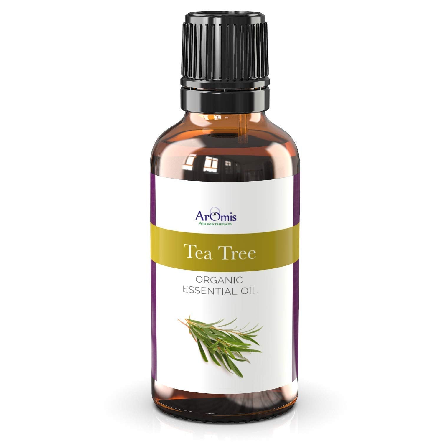 ArOmis Organic Tea Tree Essential Oil - 100% Pure Therapeutic Grade - Undiluted, Premium Oil - 150 Micron Filtered, Perfect for Aromatherapy Diffusers (30ml / 1 fl oz)