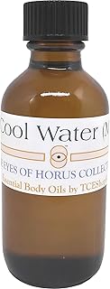 Cool Water - Type D For Men Scented Body Oil Fragrance [Regular Cap - Light Gold - 2 oz.] - ID#36247
