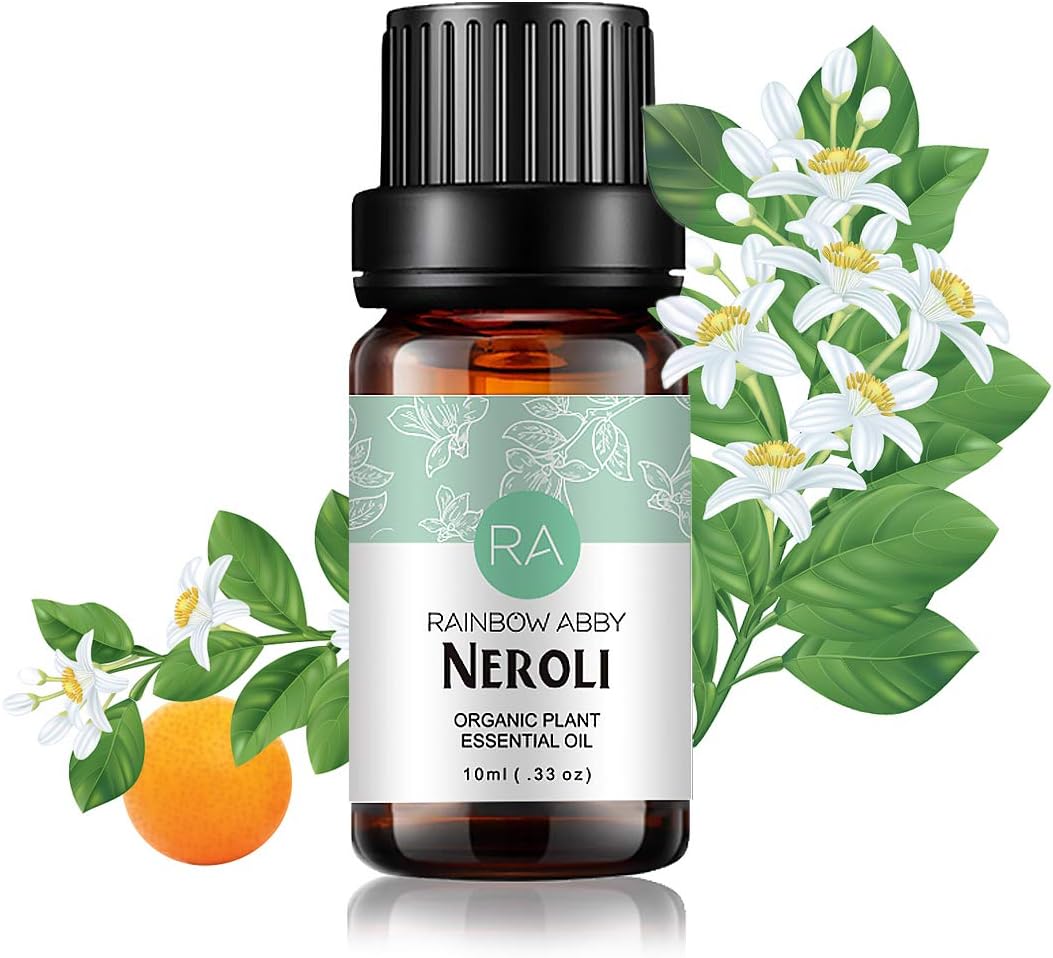 Neroli Essential Oil 100% Pure Oganic Plant Natrual Flower Essential Oil for Diffuser Message Skin Care - 10ML