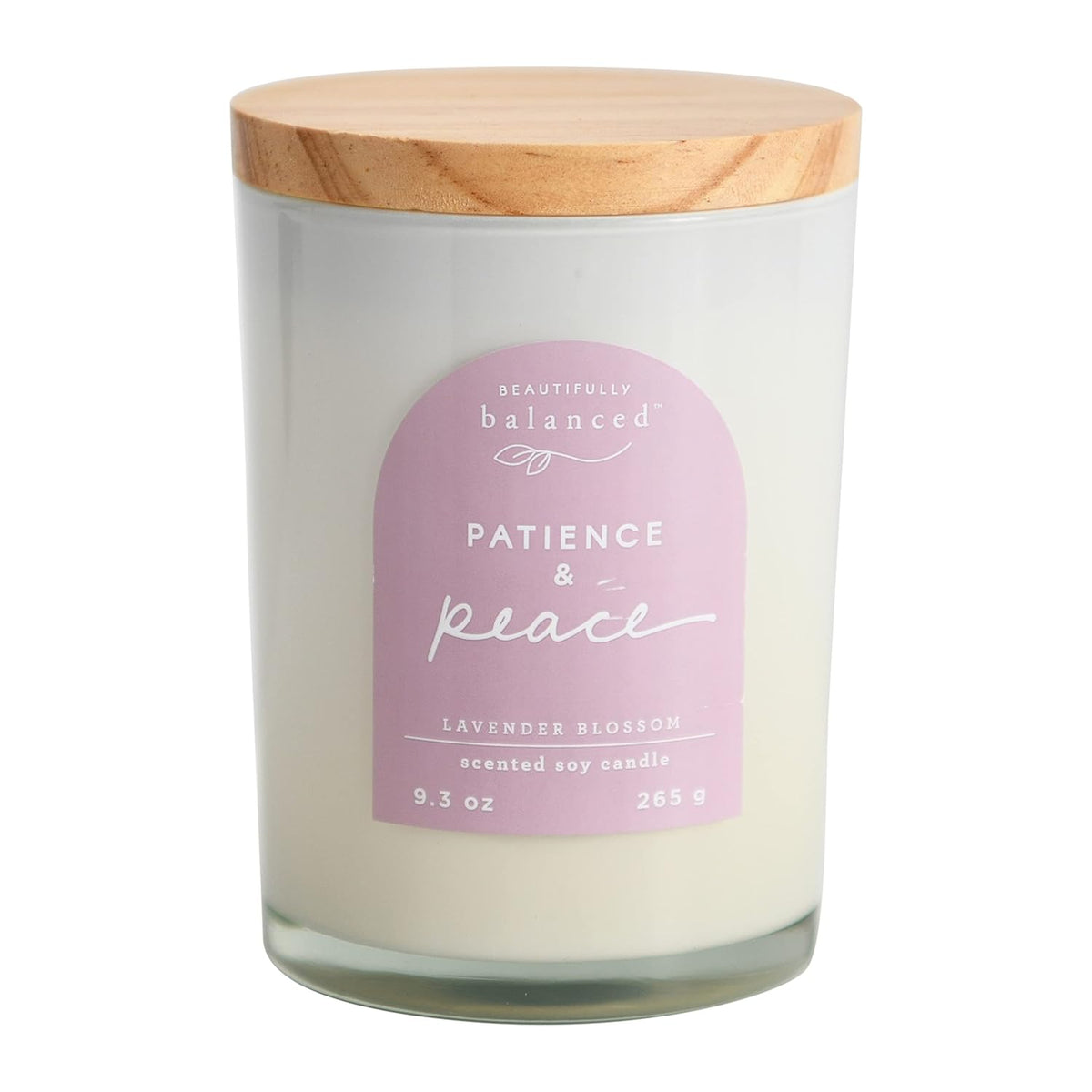 Scented Lidded Glass Soy Candle