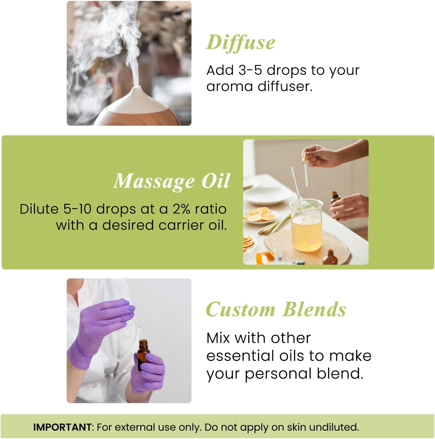Handcraft Blends Zesty & Fresh Set: Lemongrass and Lemon Essential Oils – (2 x 4 Fl Oz) – 100% Pure & Natural – for Diffuser, Aromatherapy, and DIY Projects
