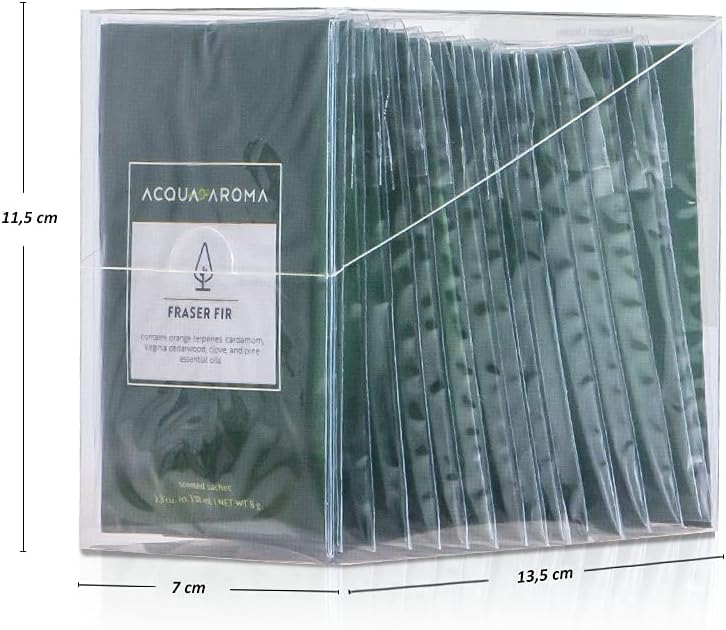 Acqua Aroma Fraser FIR Scented Sachet 8g Pack of 15 Small sachets