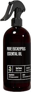 Spa Sense Pure Eucalyptus Oil Shower Mist and Steam Room Spray - 8 Ounce Premium Aromatherapy Eucalyptus Essential Oil Spray