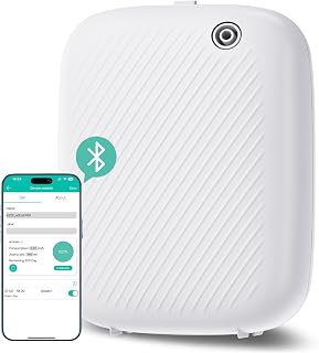 Smart Waterless Essential Oil Diffuser, 400ML Hotel Scent Diffuser with 12A1V Power Adapter for Large Room and Commercial Use, Scent Air Machine Cover Up to 2000 Sq.Ft