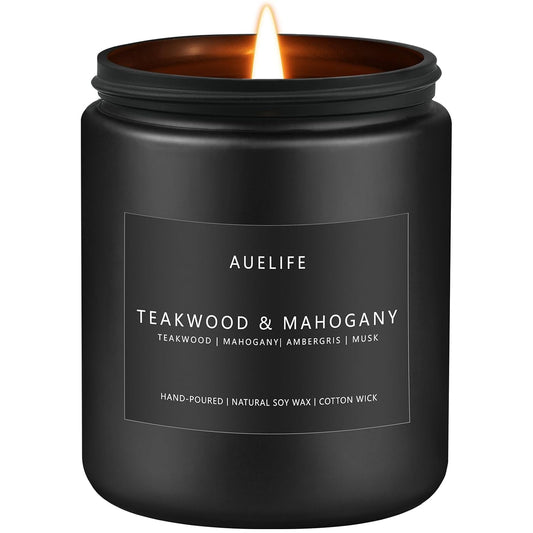 Teakwood & Mahogany Candle
