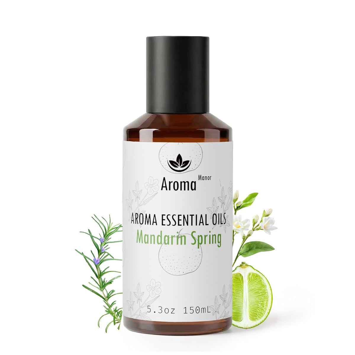 Hotel Diffuser Oil - Mandarin Spring Essential Oils for Scent Diffuser - Tangerine