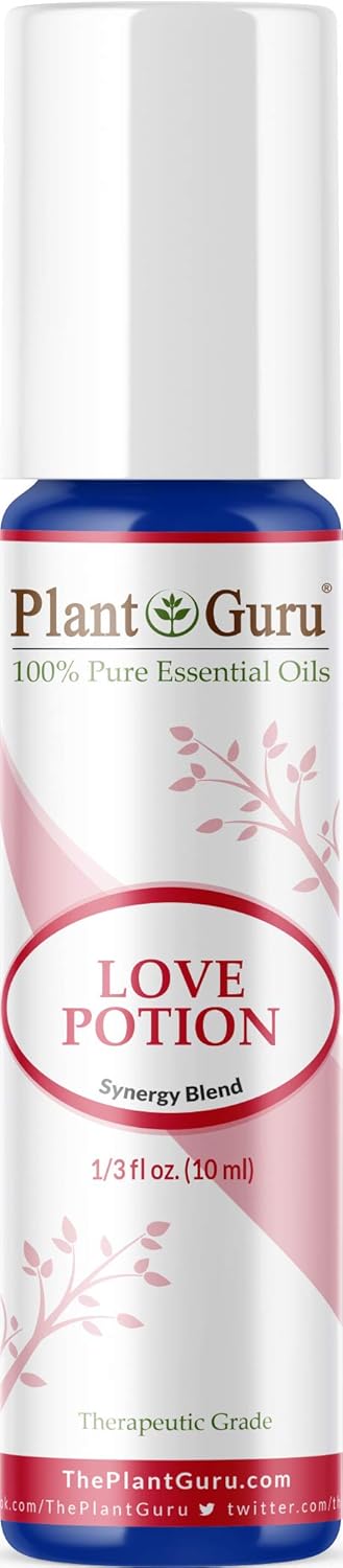 Love Potion Essential Oil Blend Roll On 10 ml 100% Pure Pre-Diluted Therapeutic Grade for Aromatherapy