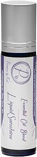 Therapeutic Grade Essential Oil Roll-on | Pre-diluted | 100% Pure | Wellness Support | Natural Fragrance (Liquid Sunshine)