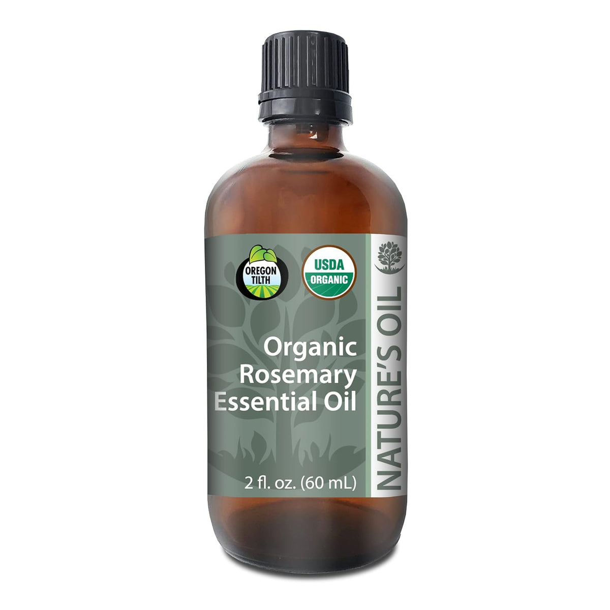 Best Rosemary Essential Oil Pure Certified Organic Therapeutic Grade 60ml