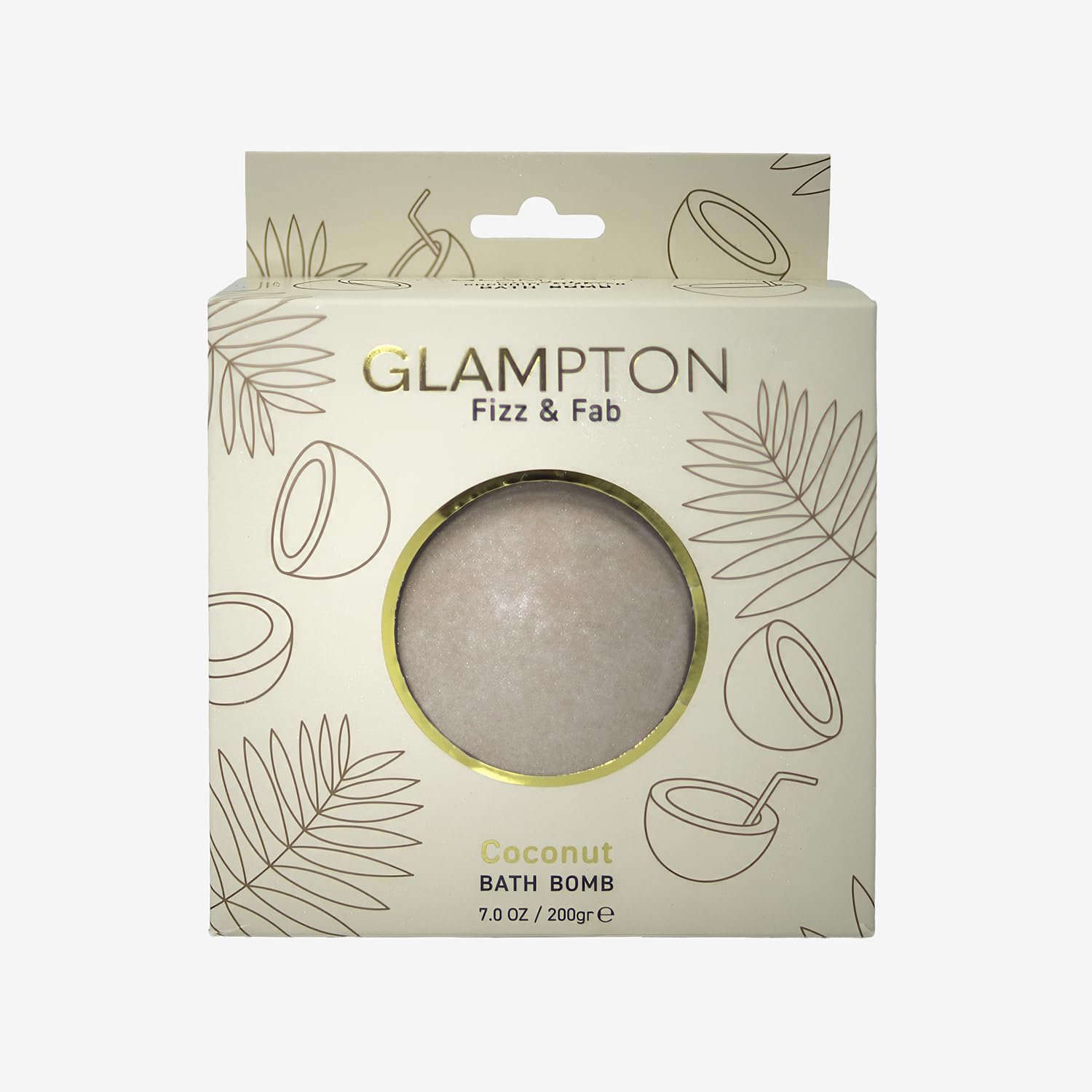 Bath Bomb 7 oz - Coconut