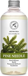 Pine Diffuser Refill 17.0 Fl Oz - Fresh & Long Lasting Fragrance - Scented Reed Diffuser - Diffuser Oil Refill - for Aromatherapy - Office - Air Fresheners w/Natural Essential Pine Needle Oil