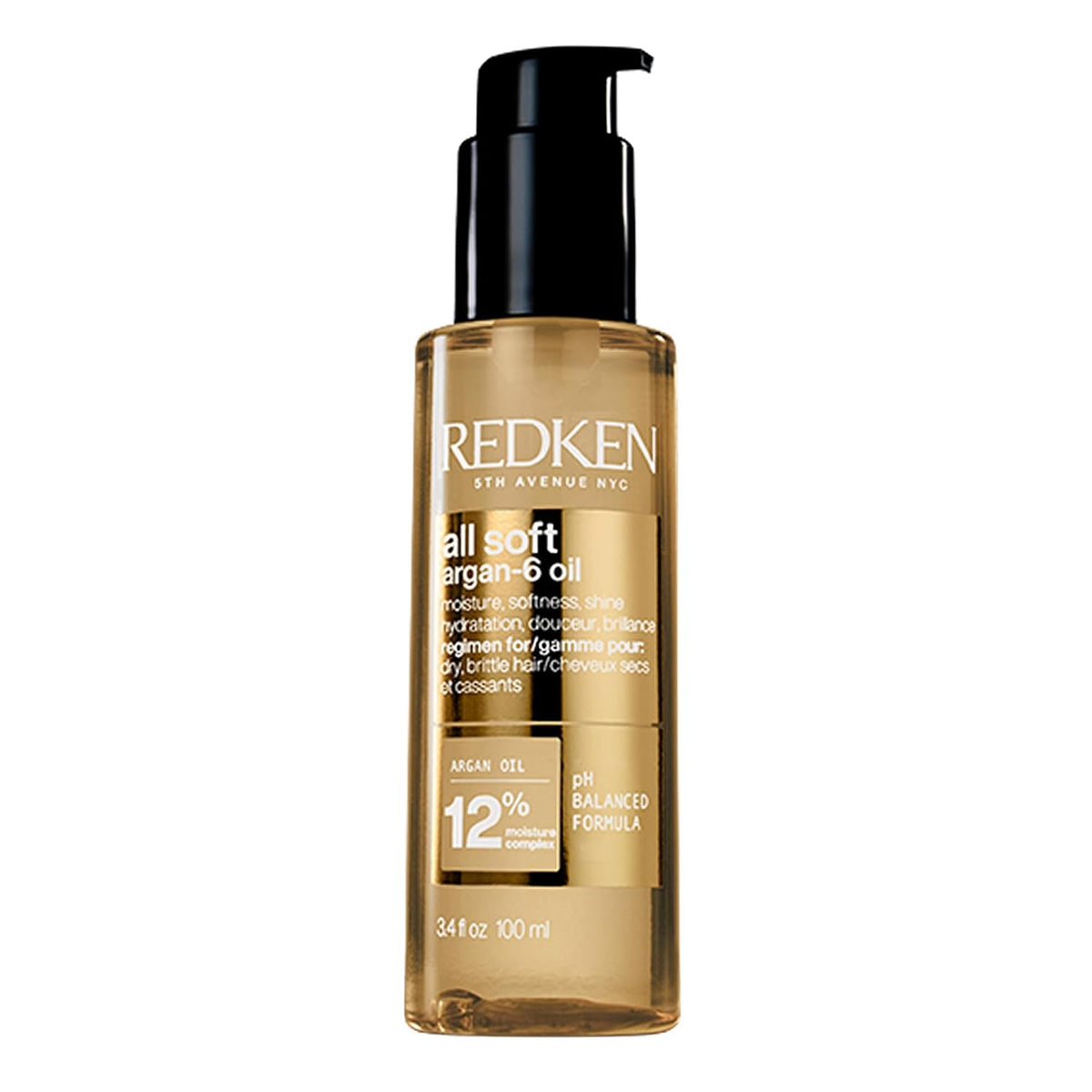 Redken All Soft Argan-6 Oil For Dry Hair - Deeply Conditions Hair