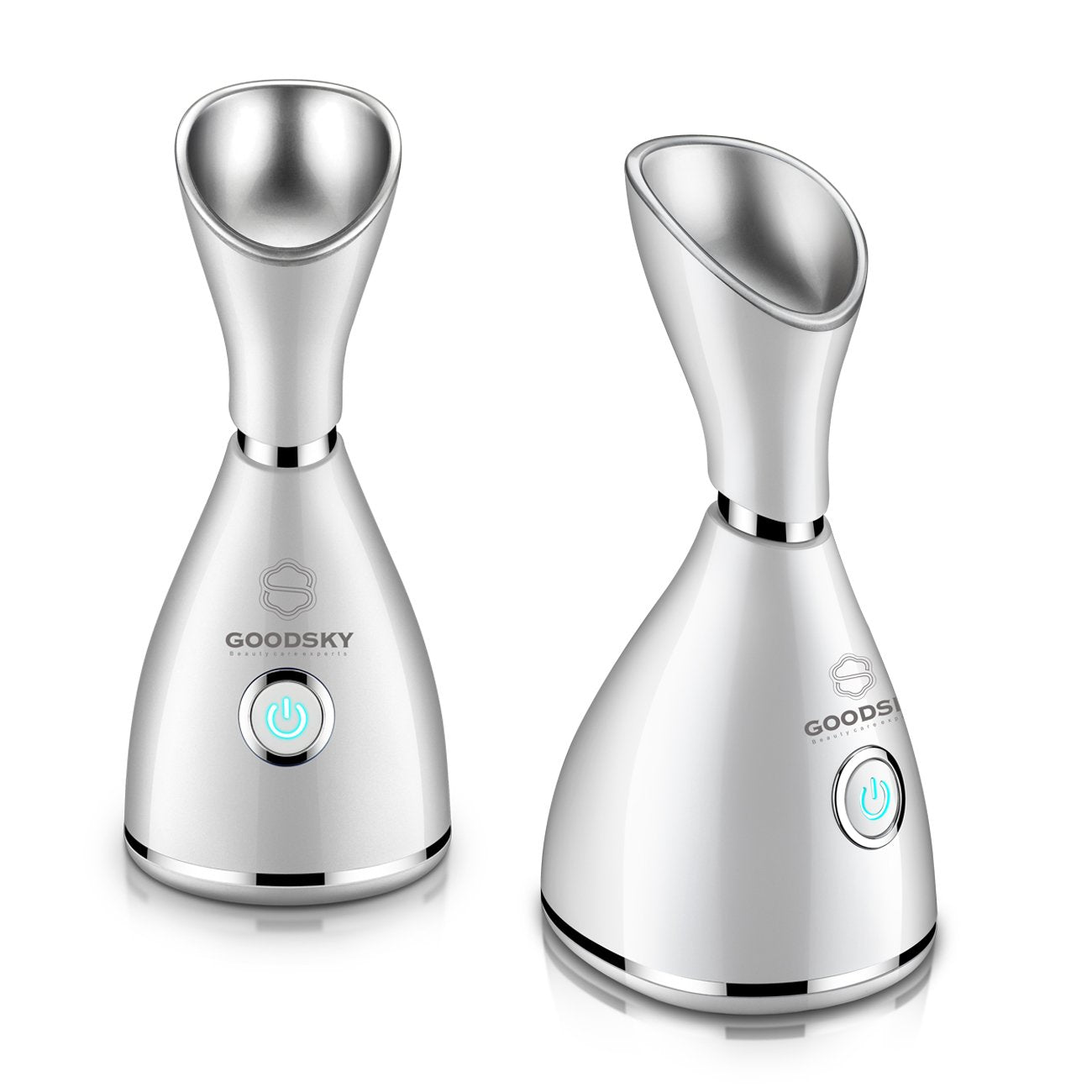GOODSKY Nano Ionic Facial Steamer Hot Mist Moisturizing Spa Quality Good for Facial Care Unclog Pores Cleanse Skin Improve