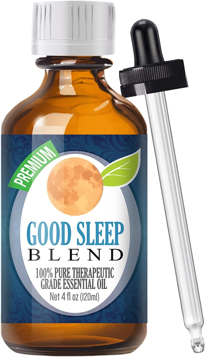 Healing Solutions Good Sleep Blend Essential Oil - 100% Pure Grade - 120ml - Aromatherapy Oil for Relaxation