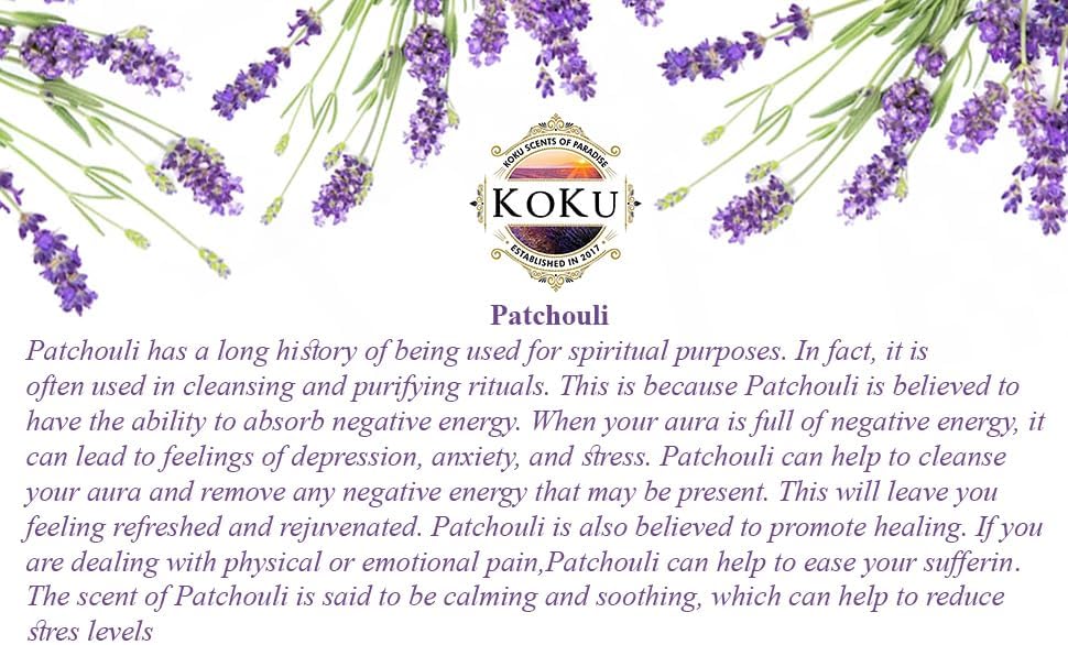 Patchouli Air Freshener - Room Spray - Odor Eliminator - Deodorizer - Car Air Freshener - Home Spray - Linen Spray - Fabric Refresher - Non-Toxic - Alcohol Free - Made in USA (4 Oz)