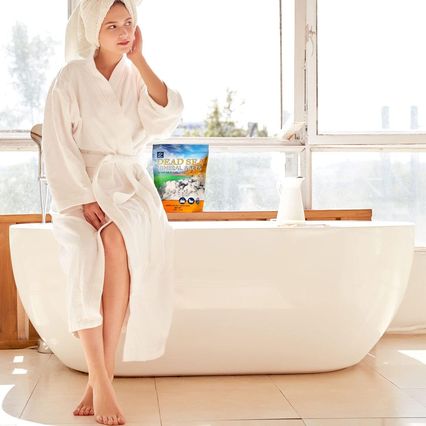 Spa Depot Dead Sea Mineral Salts for Hot Tub & Bath 5 lbs.