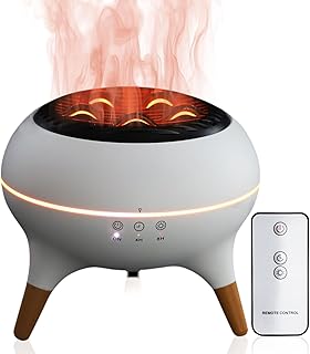 300ml Essential Oil Scent Diffuser, Aroma Diffuser with Remote Control, Mist Humidifier with 7 Colors LED Lights and Timer Function for Home, Office, Yoga, Relaxation & Better Sleep