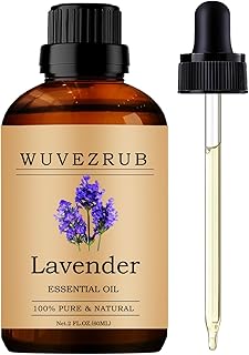 Lavender Essential Oils 60ML, Pure Lavender Essential Oil for Aromatherapy Diffuser - 2 Fl Oz