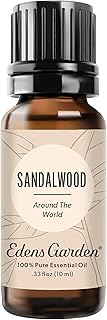 Edens Garden Sandalwood Around The World Essential Oil- 100% Pure Premium Grade, Undiluted, Natural, Therapeutic, Aromatherapy, The Best for Skin, Face, Hair 10 ml (.33 fl oz)