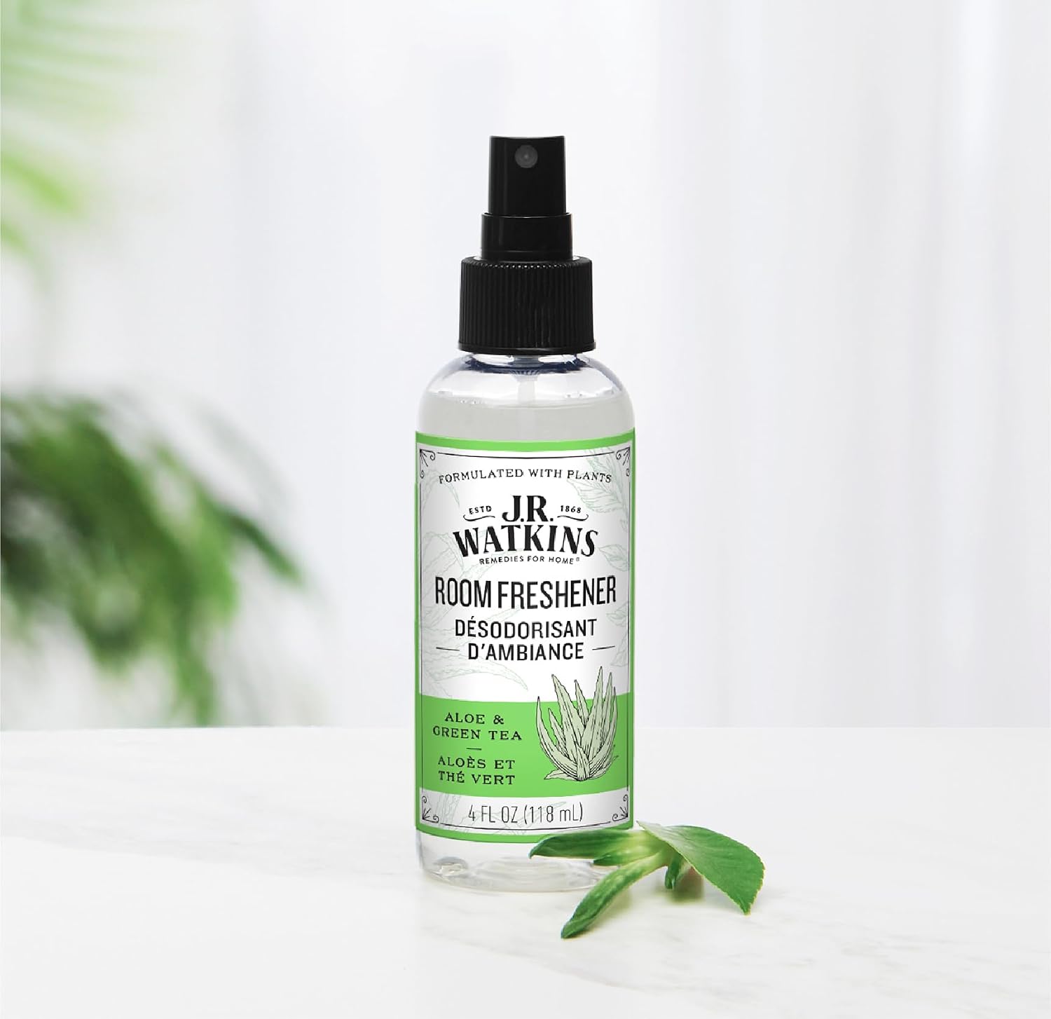 J.R. Watkins Room Freshener - Aloe & Green Tea - 4 Fl Oz