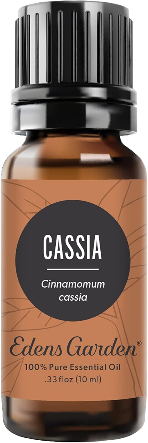 Edens Garden Cassia Essential Oil, 100% Pure Therapeutic Grade (Undiluted Natural/Homeopathic Aromatherapy Scented Essential Oil Singles) 10 ml