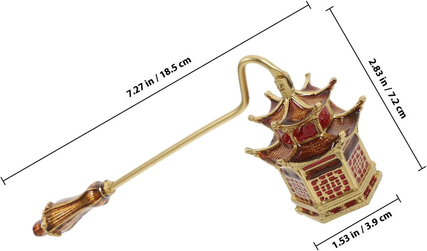 KESYOO Candle Snuffer and Wick Trimmer Set, Gold Metal Candle Extinguisher with Floral Design, Safe Flame Extinguishing Tool for Home Décor and Aromatherapy Use