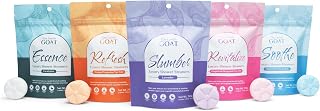 The Lavish Goat USA Made Shower Steamers 35 Count – Aromatherapy Shower Bombs - Tablets for Relaxation & Stress Relief