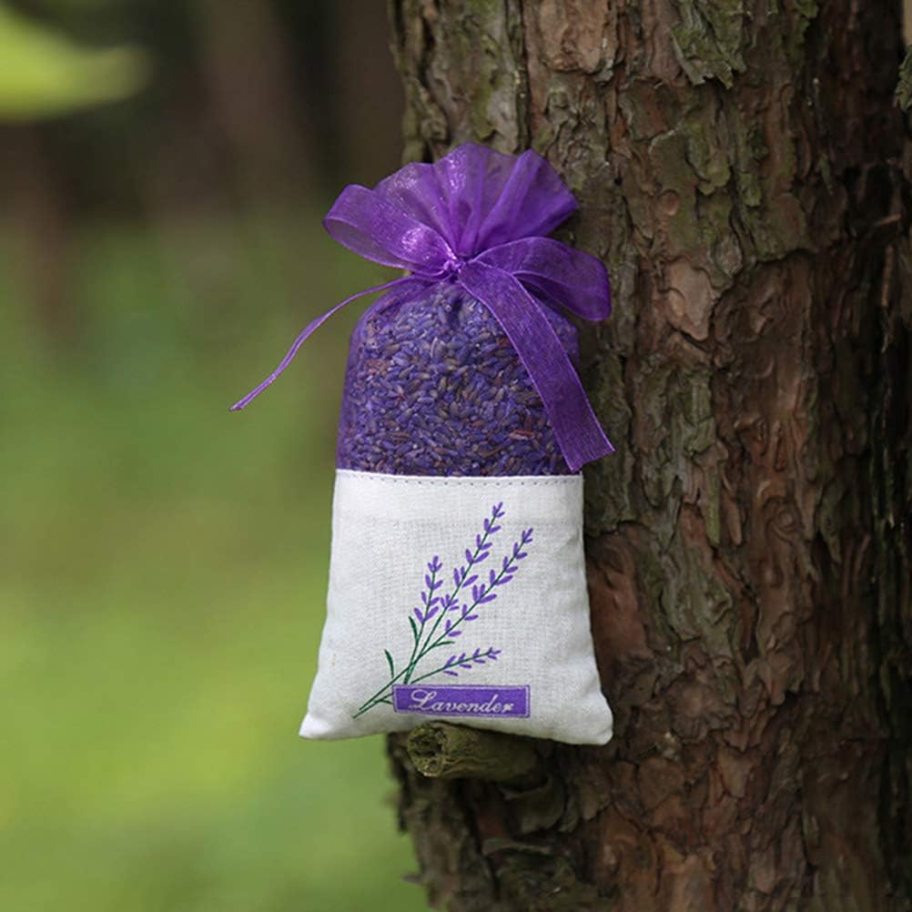 30pcs Clear Purses Gauze Bags Drawers for Clothes Lavender Sachet Bags Scents Sachet Packets Lavender Purse Car Purple Small Mesh Dressing Table Bride