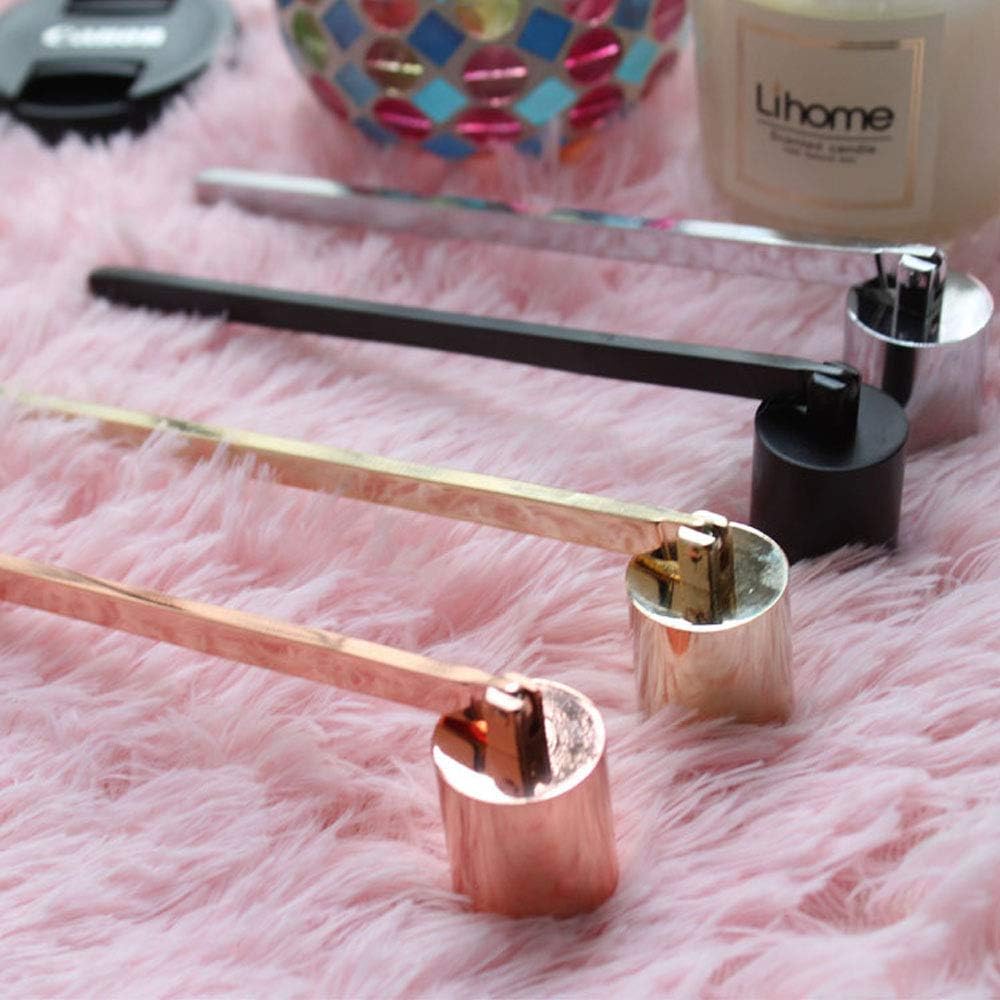 Black Candle Snuffer Stainless Steel Polished Candle Snuffer
