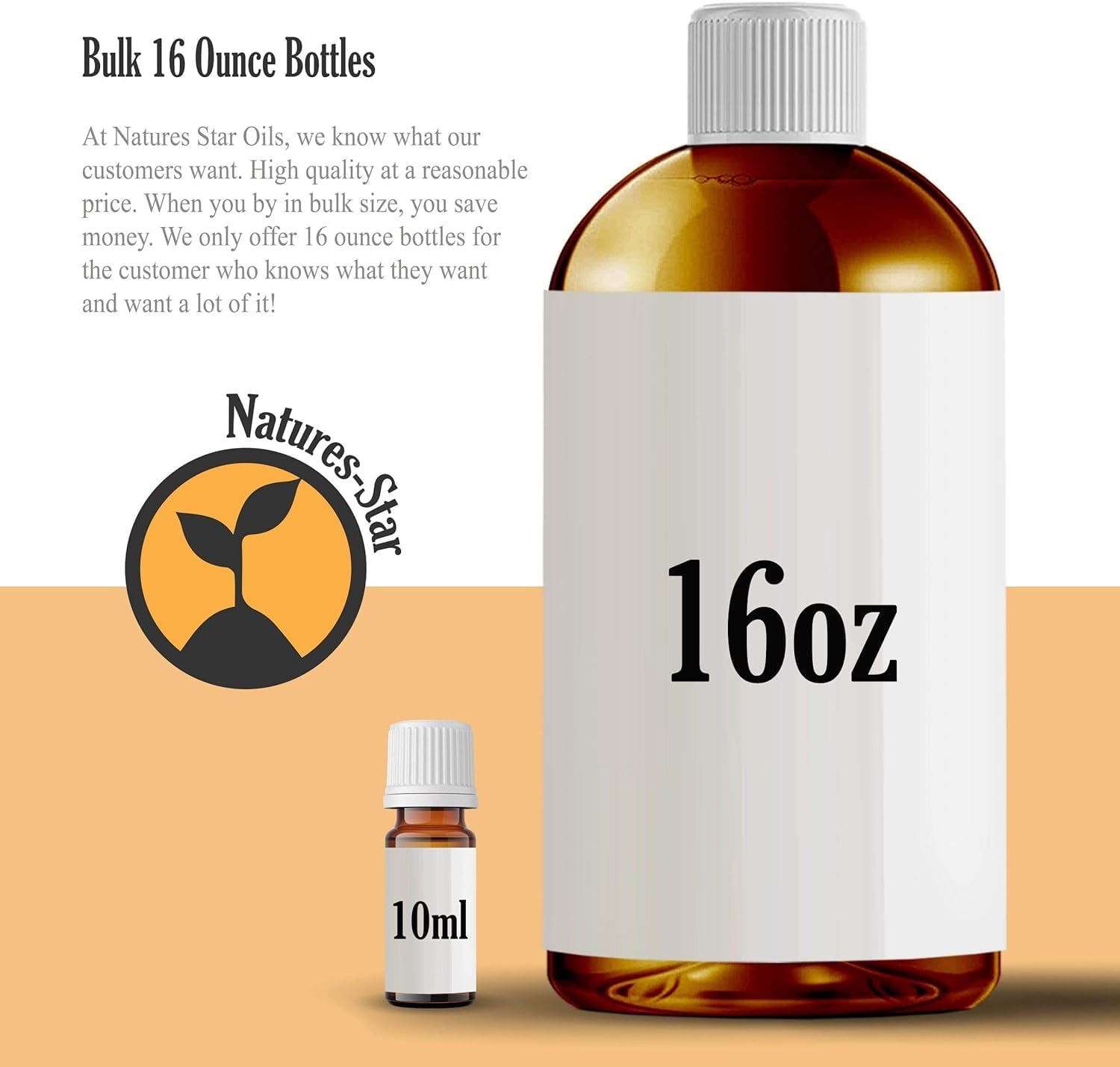 Natures-Star 16oz - Bulk Size Tea Tree Essential Oil (16 Ounce Total) - Therapeutic Grade Essential Oil - 16 Fl Oz Bottle