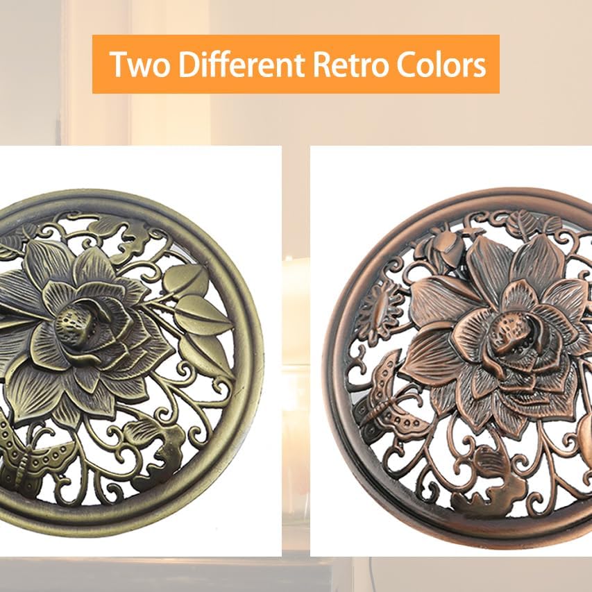 2Pcs Candle Cover Lotus Topper Candle Jars Cover Scented Lid Metal Aromatherapy Toppers