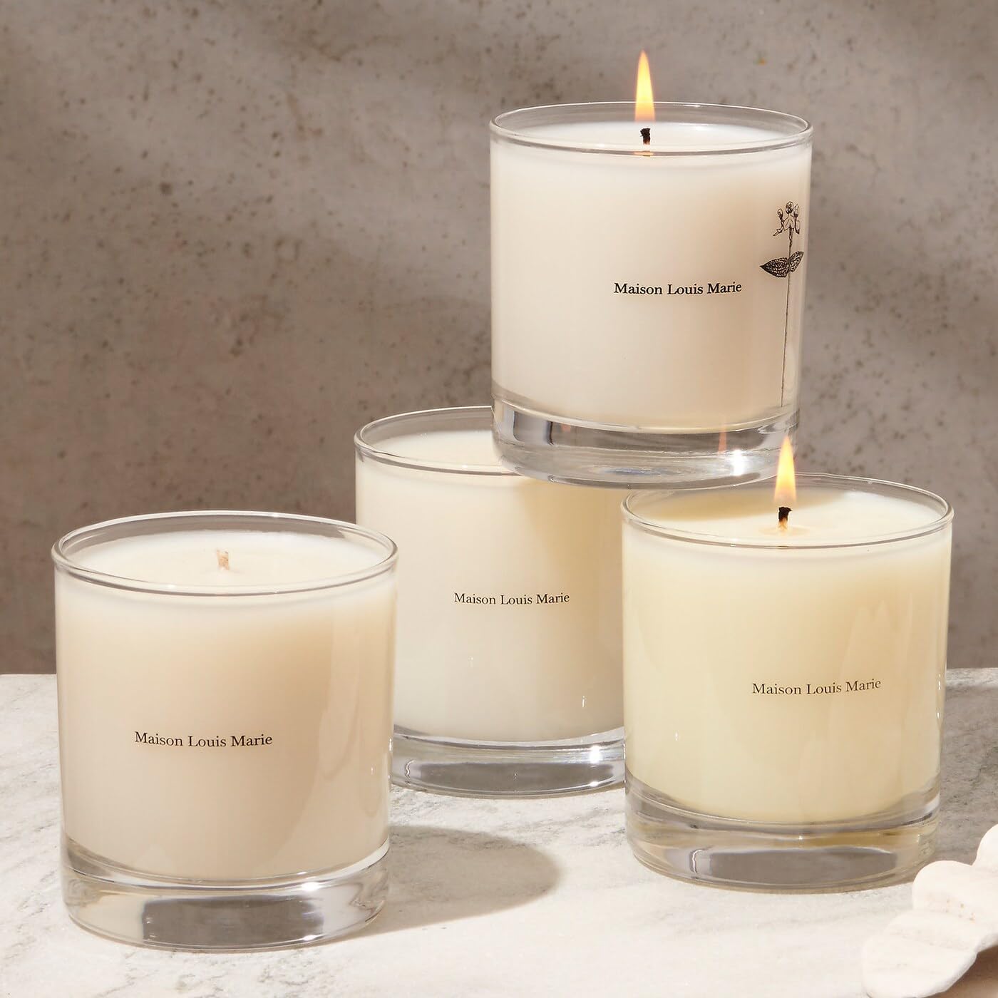 Maison Louis Marie - No.04 Bois de Balincourt Soy Wax Candle | Luxury Fragrance​s​ for a Modern World (8.5 oz | 240 g)