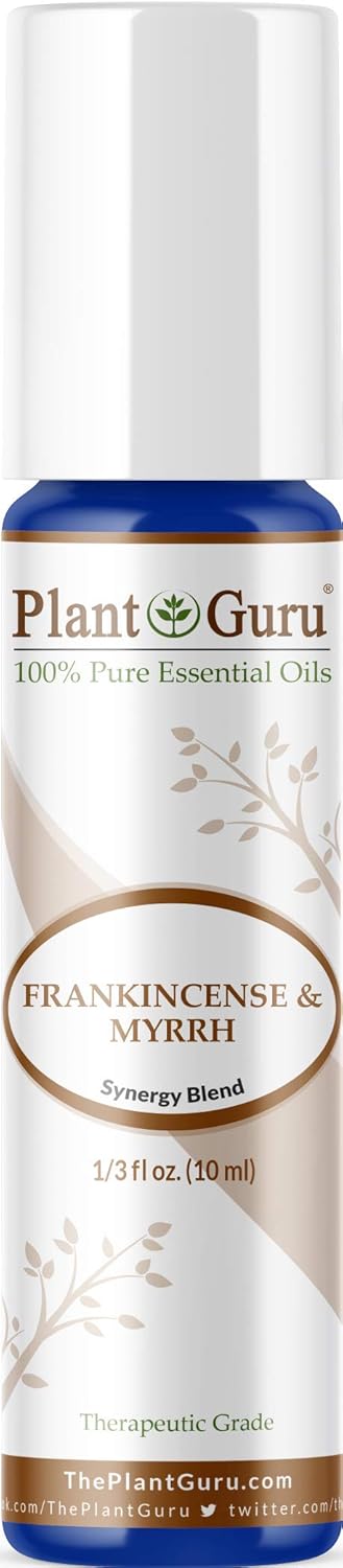Frankincense and Myrrh Essential Oil Blend Roll On 10 ml 100% Pure Pre-Diluted Therapeutic Grade